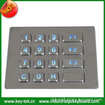 16keys Vandal Proof ATM Keypad/Keyboard